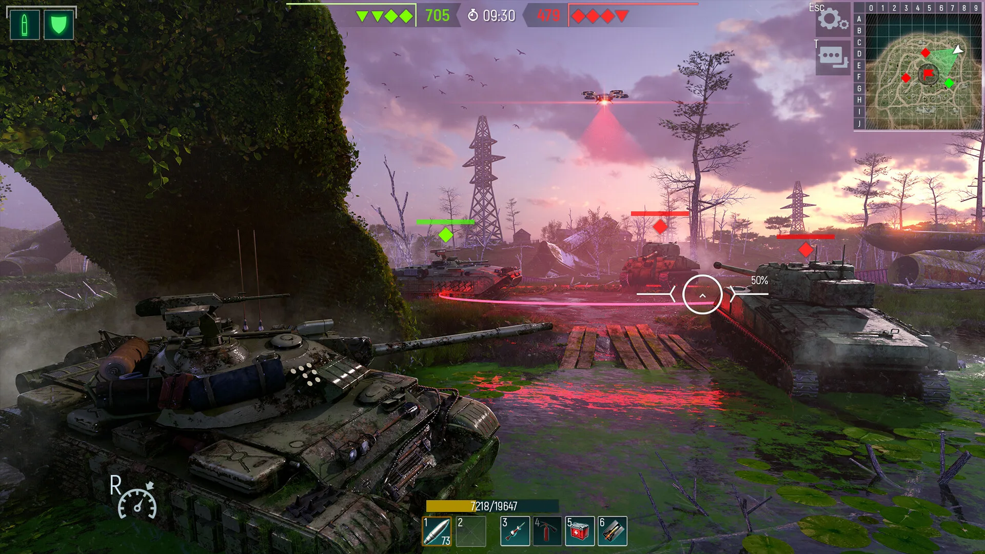Tank Force: Online Shooter Game screenshot 1