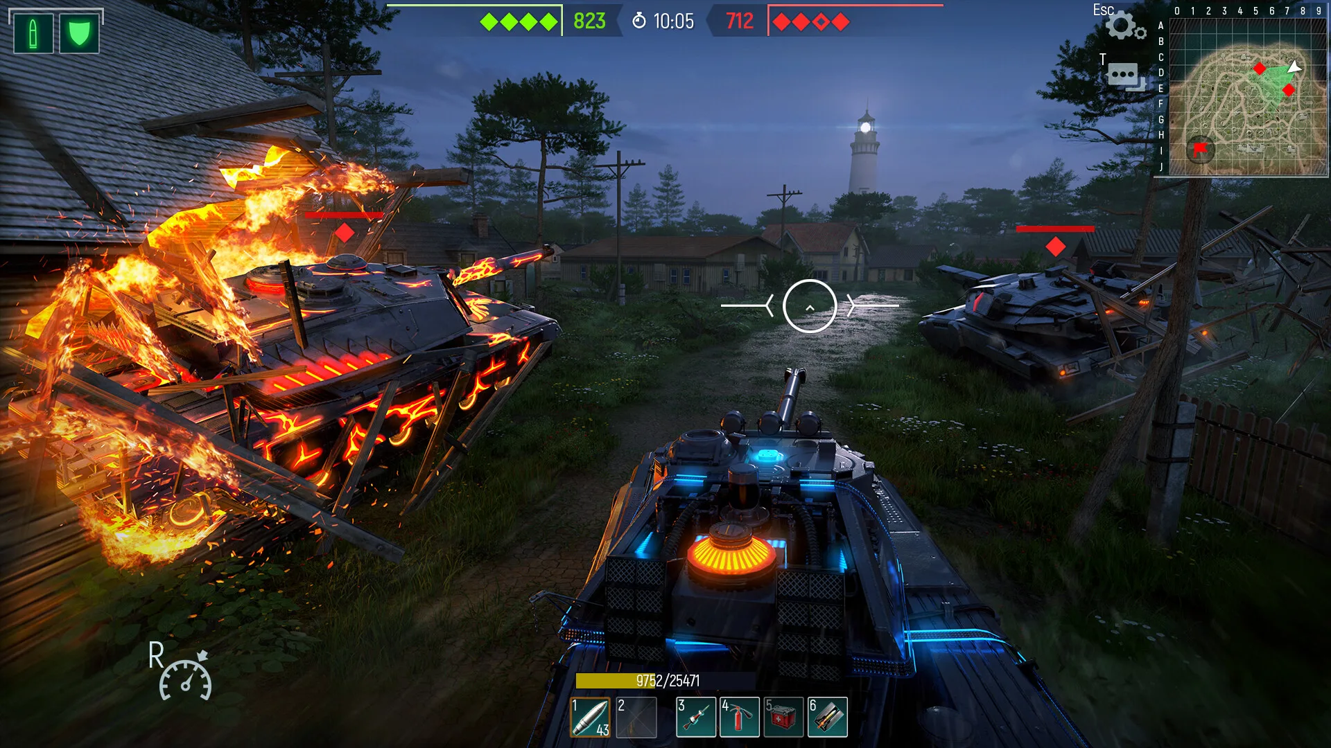 Tank Force: Online Shooter Game screenshot 2