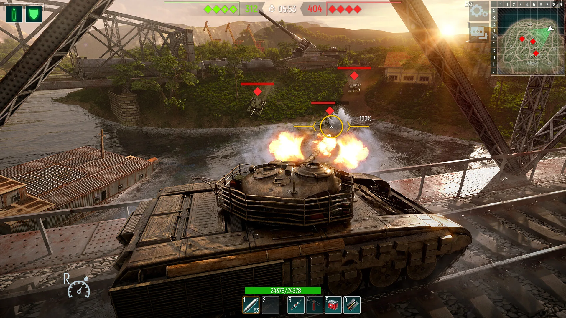 Tank Force: Online Shooter Game screenshot 4