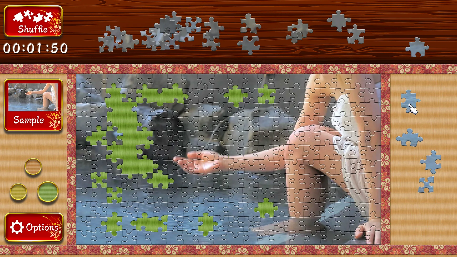 Japanese Women - Animated Jigsaws screenshot 1