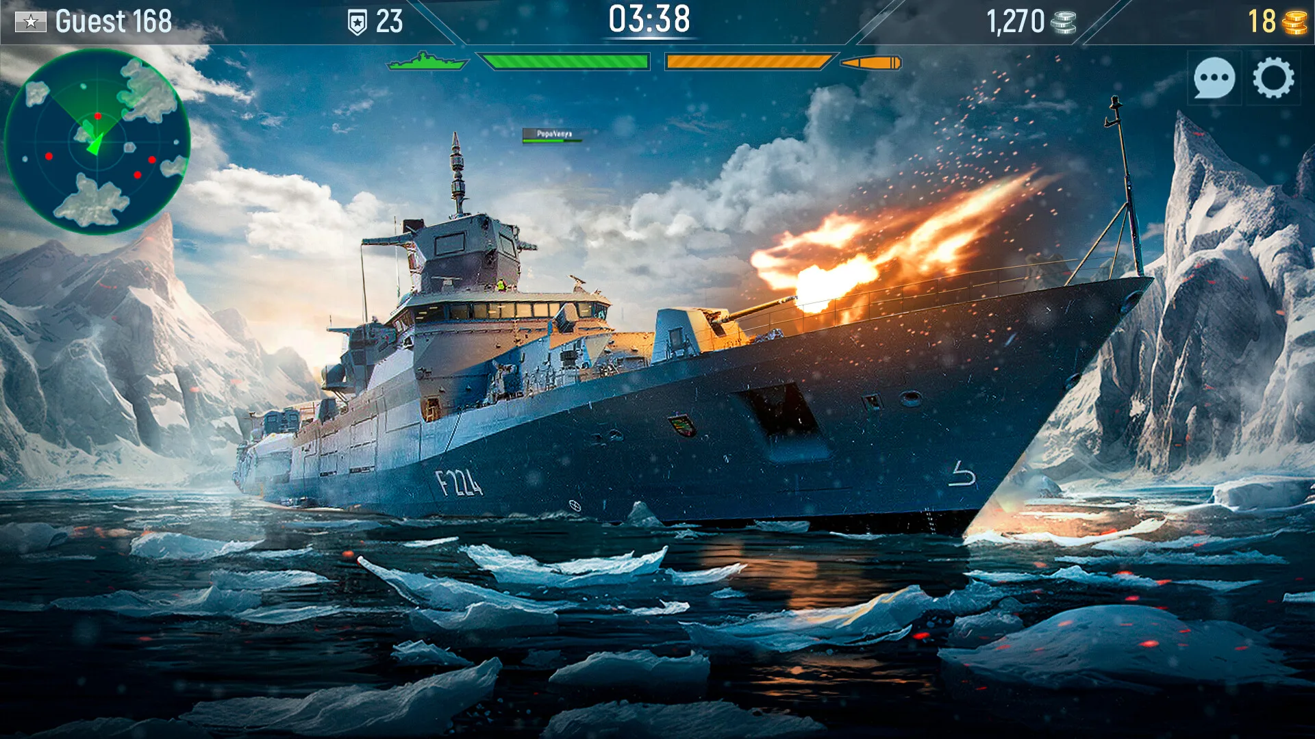 Naval Armada: Fleet Battle screenshot 3