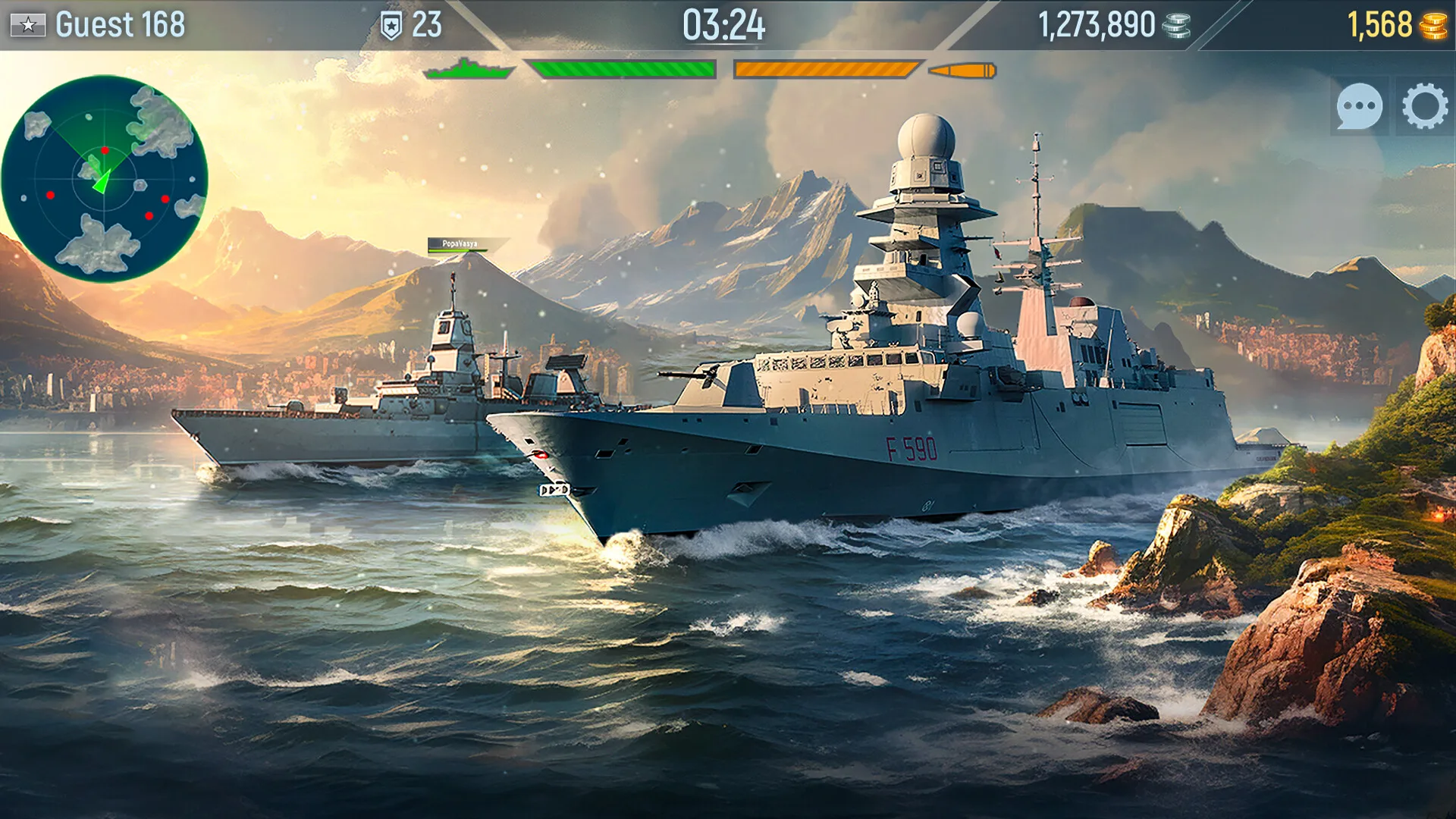 Naval Armada: Fleet Battle screenshot 5