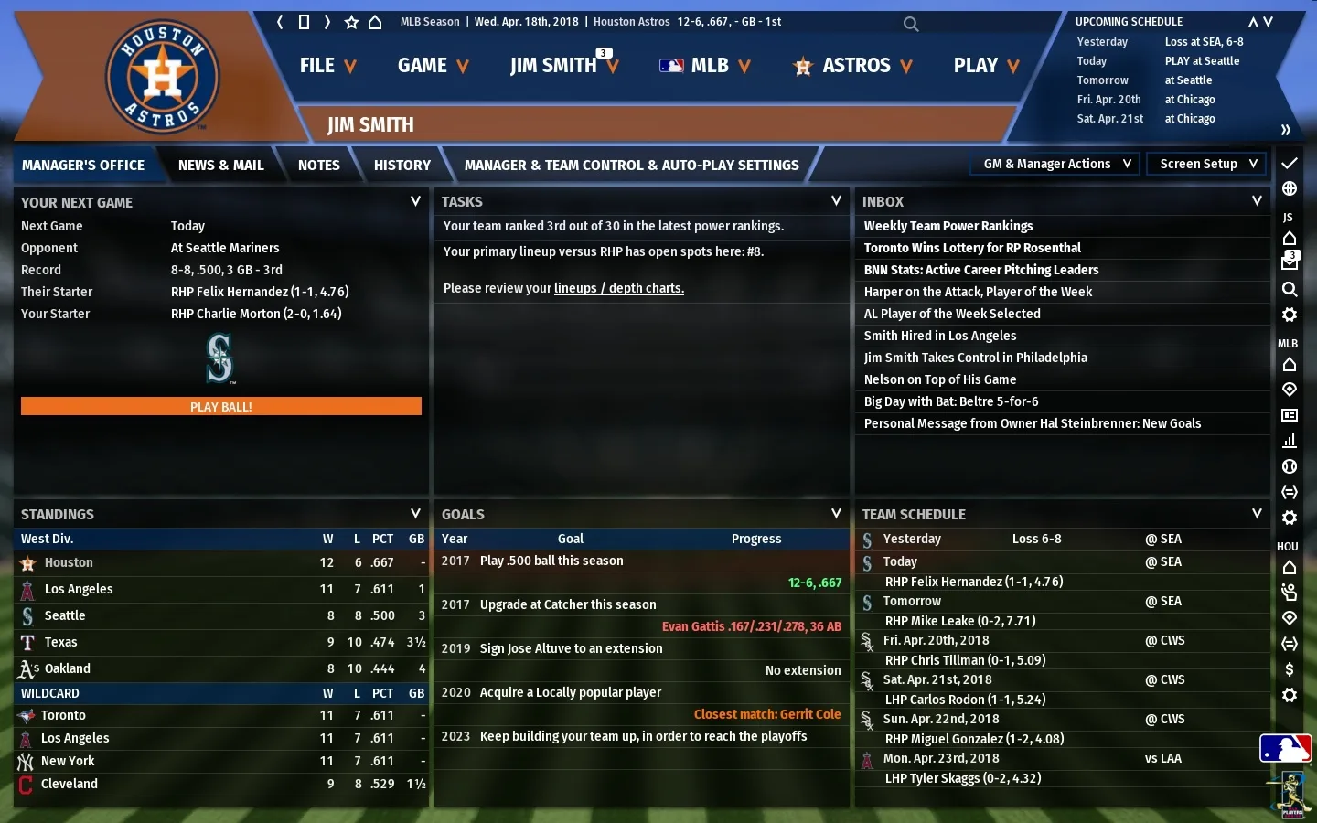 Out of the Park Baseball 19 screenshot 3