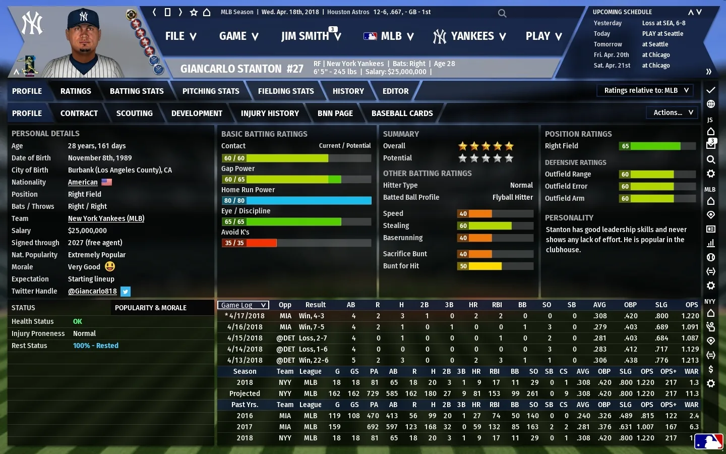Out of the Park Baseball 19 screenshot 5