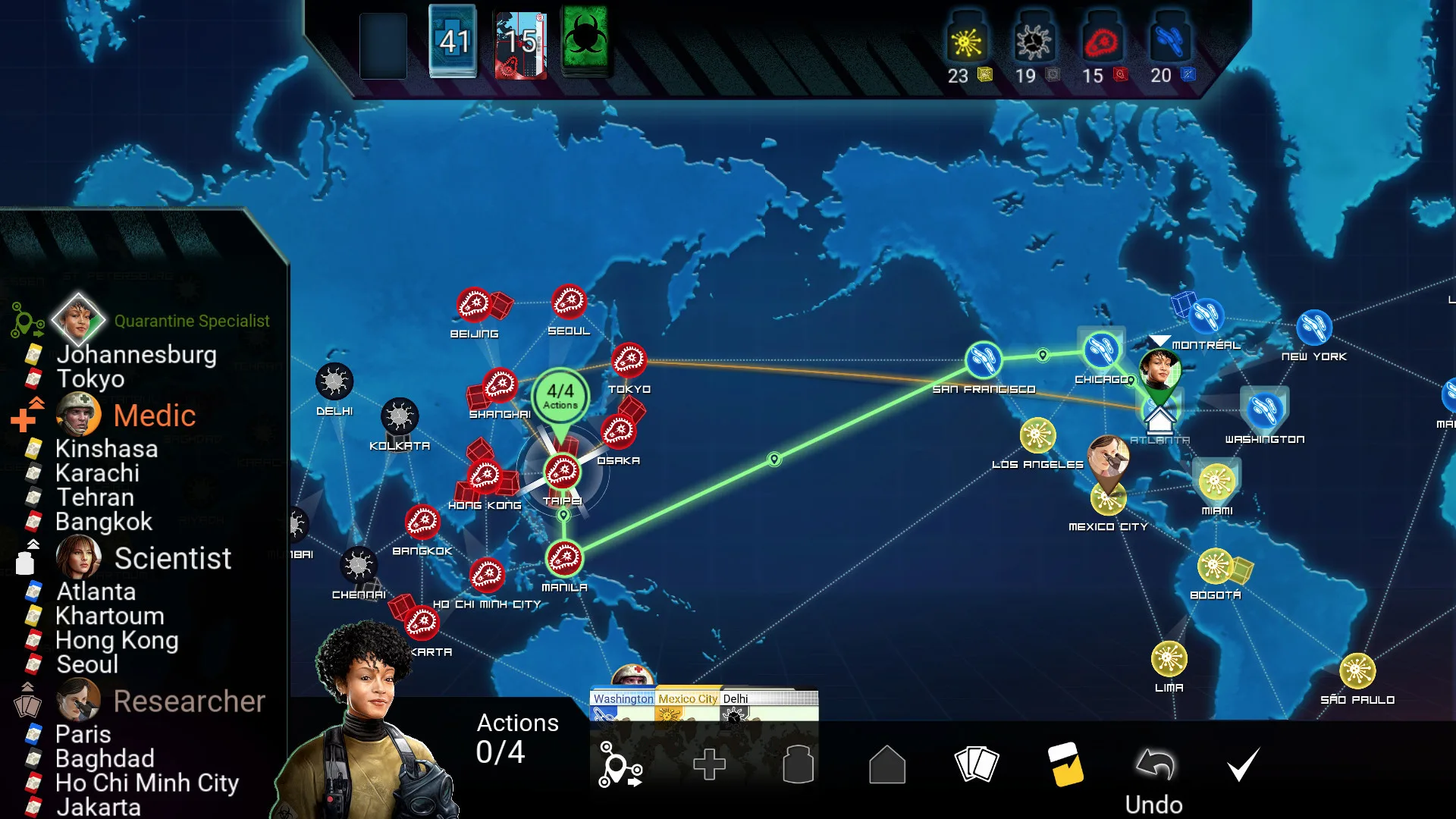 Pandemic: The Board Game screenshot 3