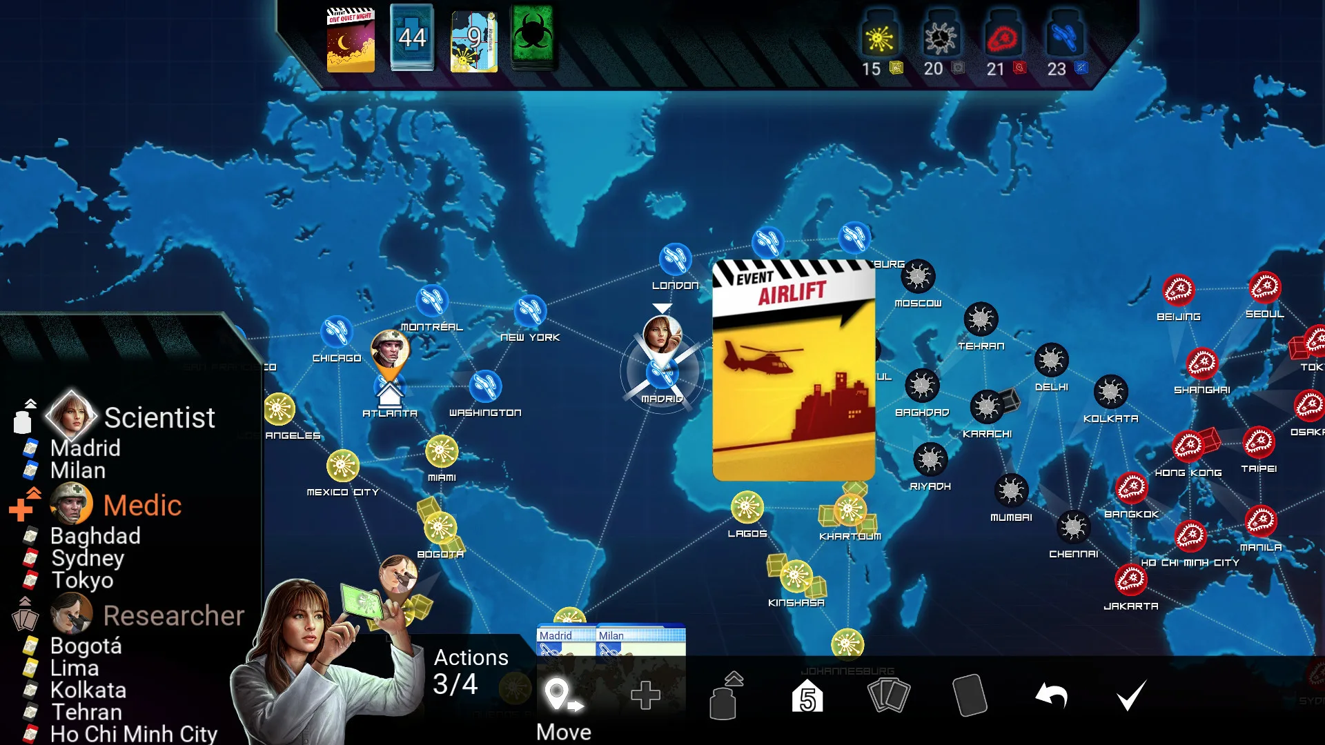 Pandemic: The Board Game screenshot 4