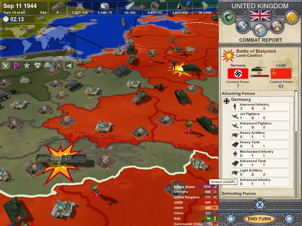Making History: The Calm & the Storm screenshot 1