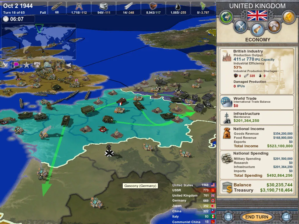 Making History: The Calm & the Storm screenshot 2
