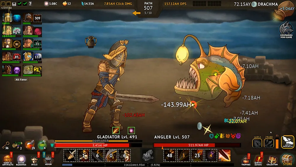 God Awe-full Clicker screenshot 5