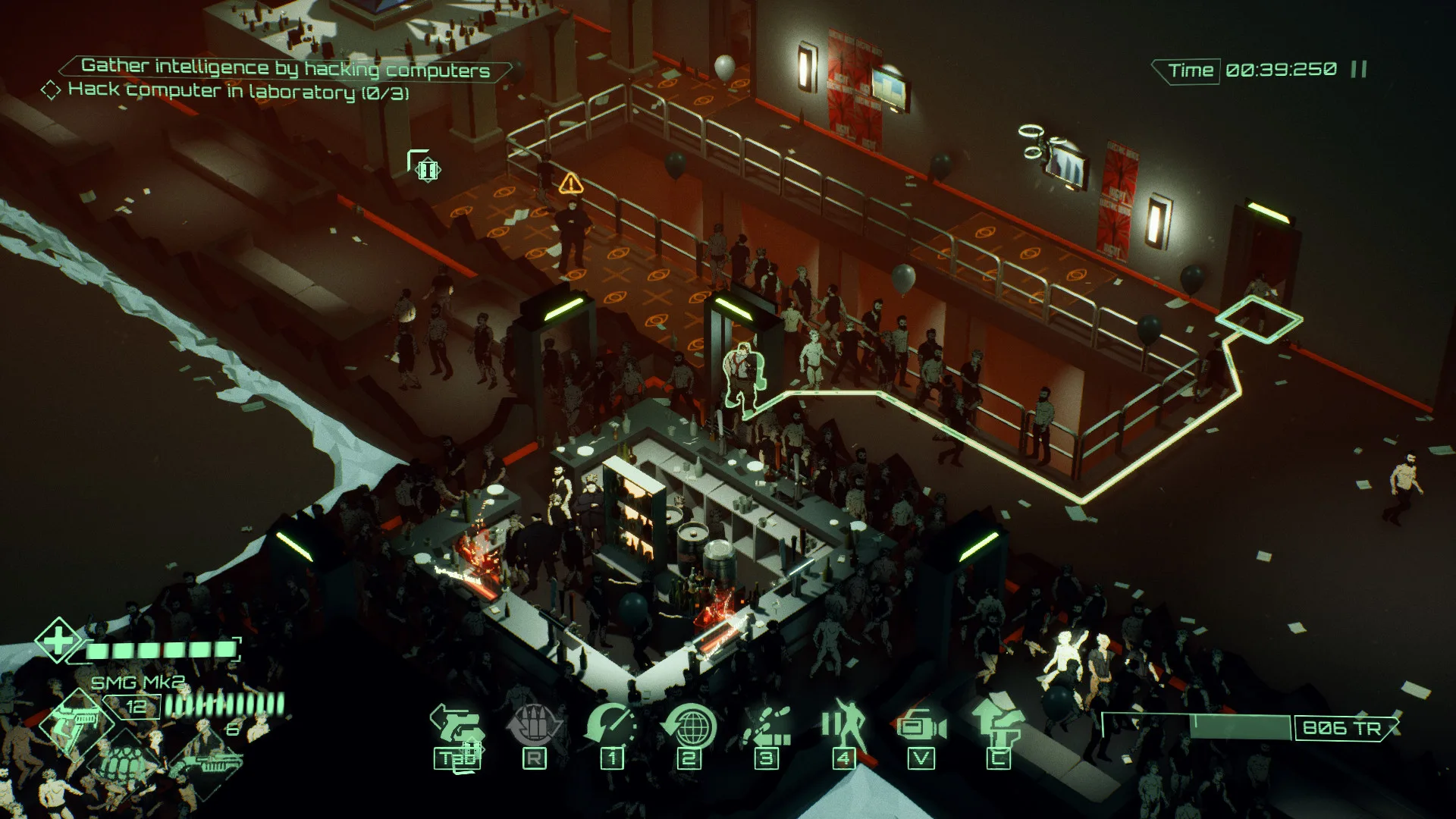 All Walls Must Fall - A Tech-Noir Tactics Game screenshot 2