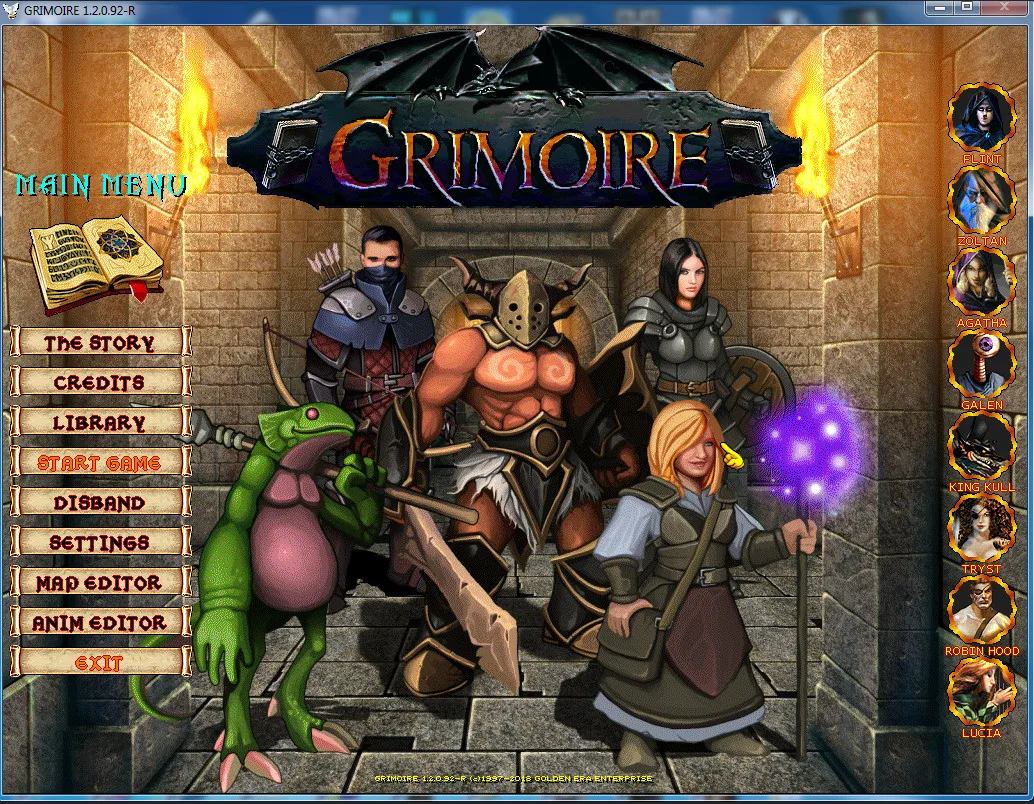 Grimoire : Heralds of the Winged Exemplar (V2) screenshot 1