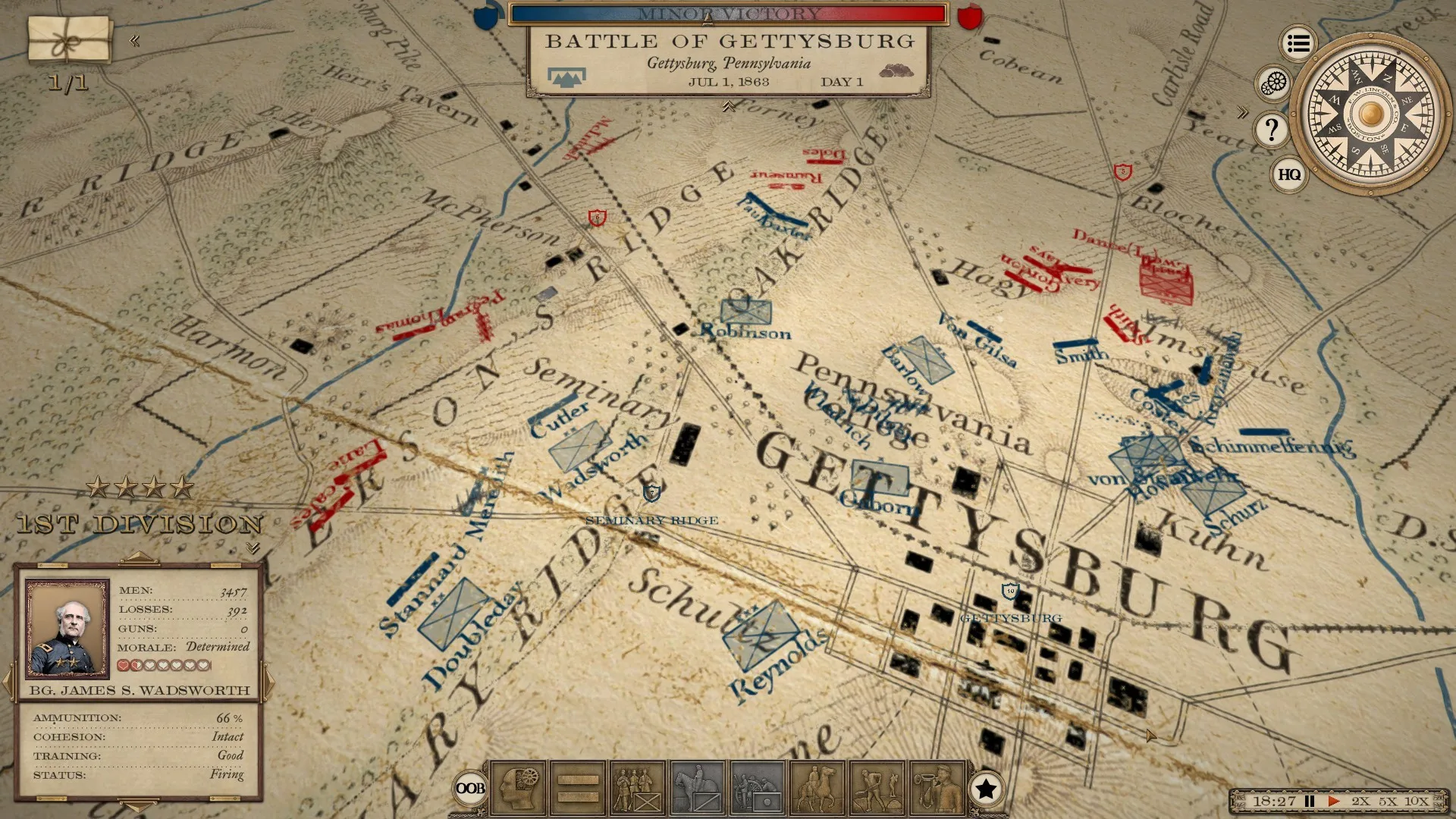 Grand Tactician: The Civil War (1861-1865) screenshot 2
