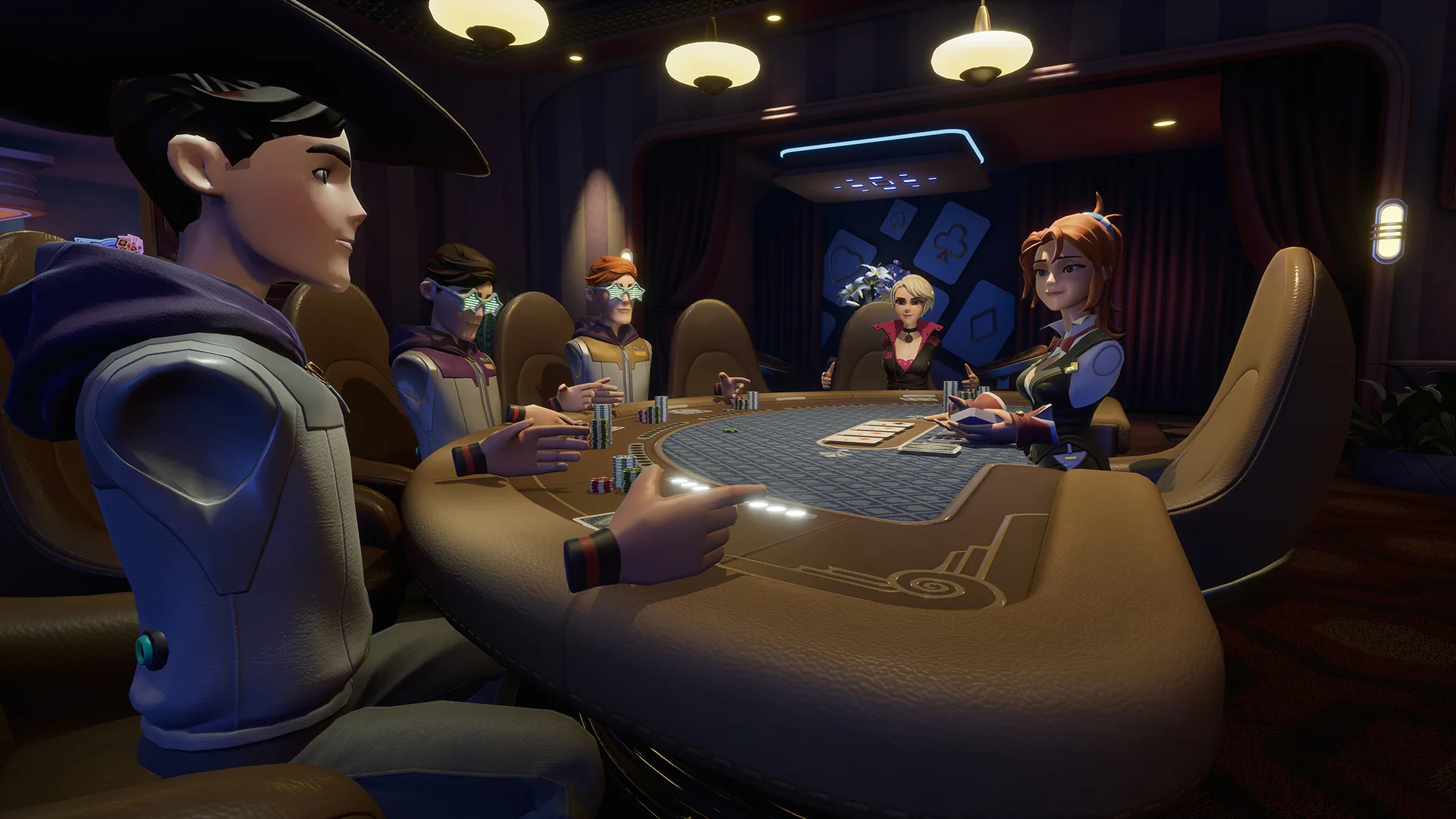 Lucky Night: Texas Hold'em VR screenshot 4