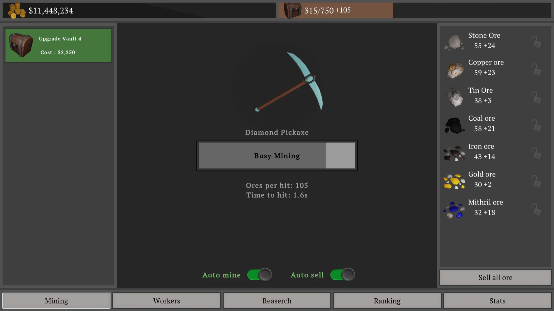 A Mining Game screenshot 4