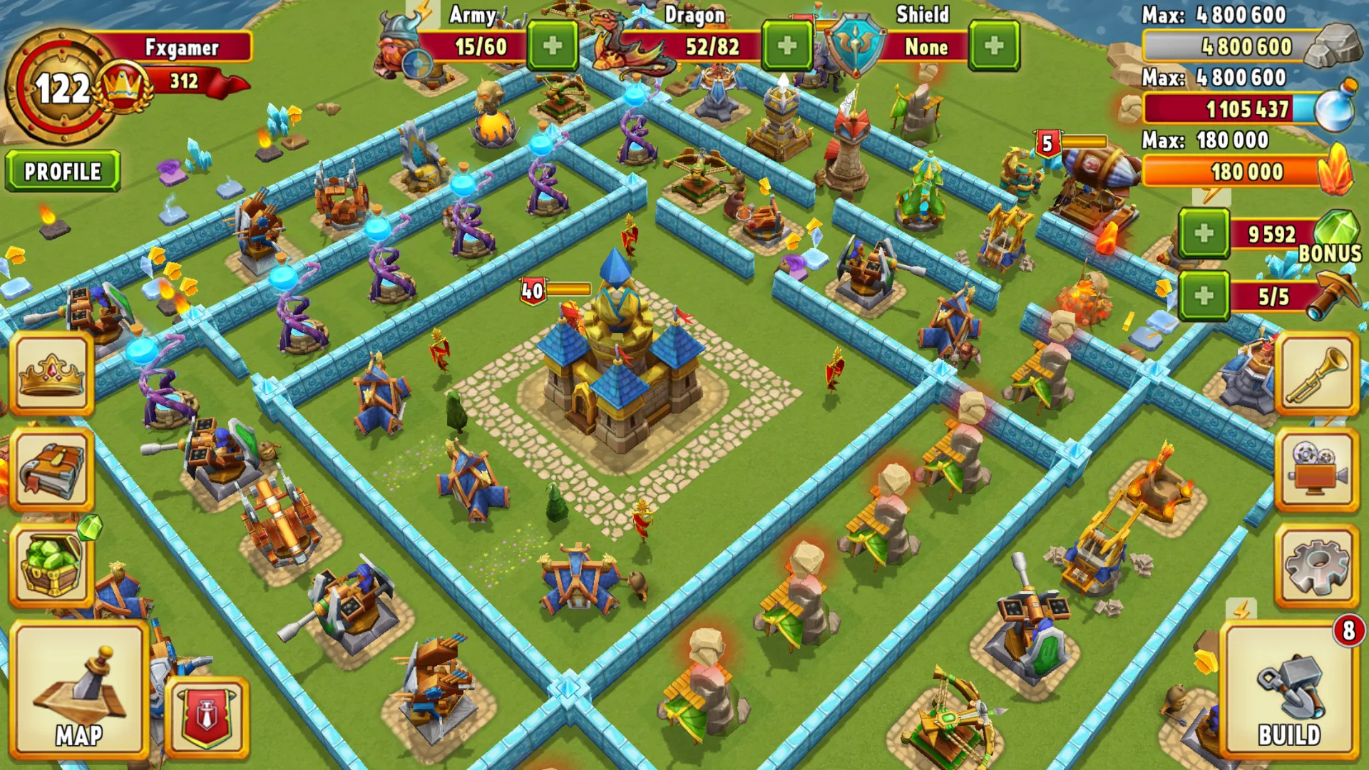 Dragon Lords: 3D Strategy screenshot 1