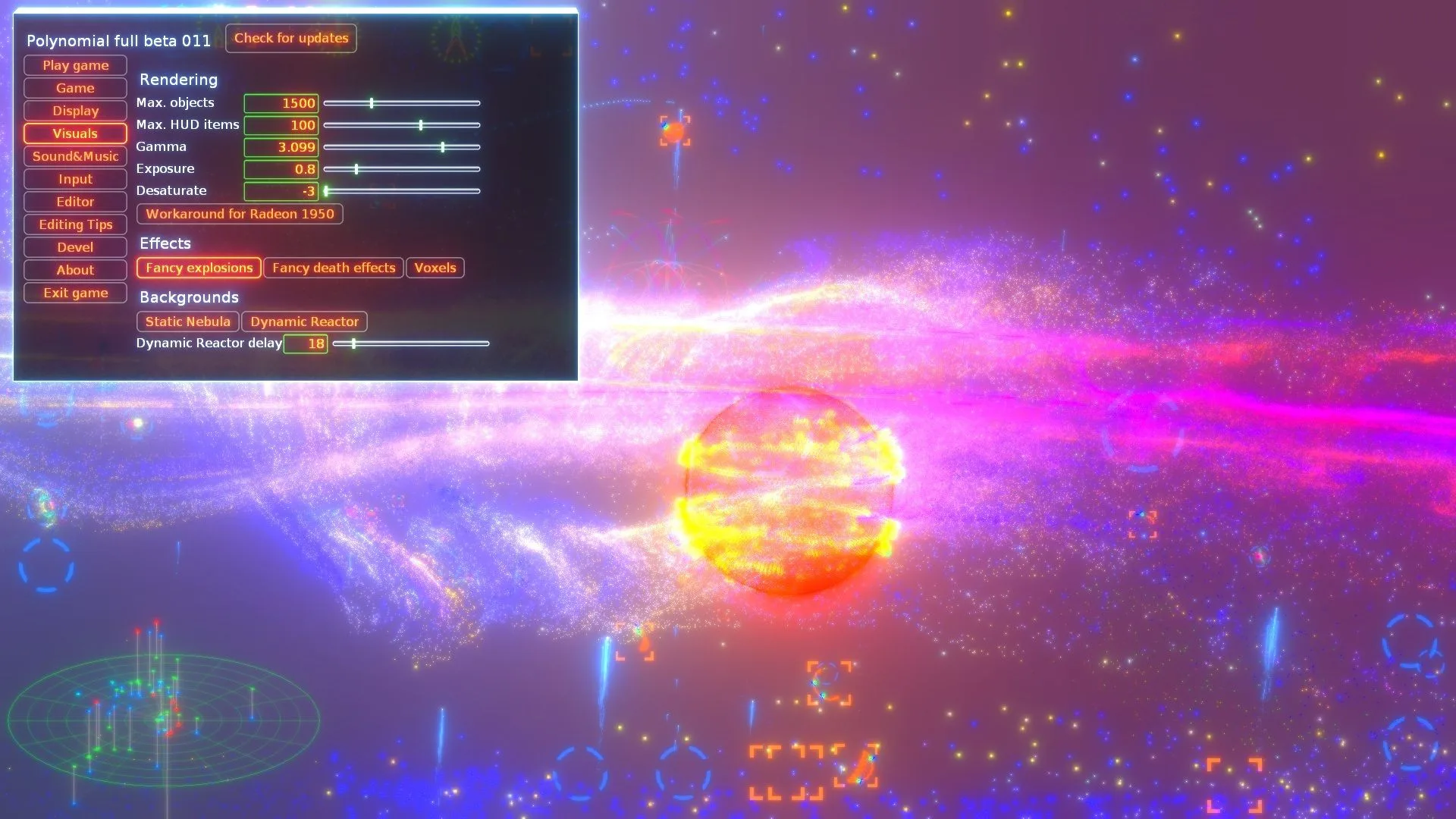 The Polynomial - Space of the music screenshot 3