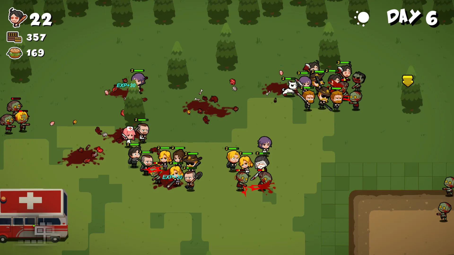 Run!ZombieFood! screenshot 1