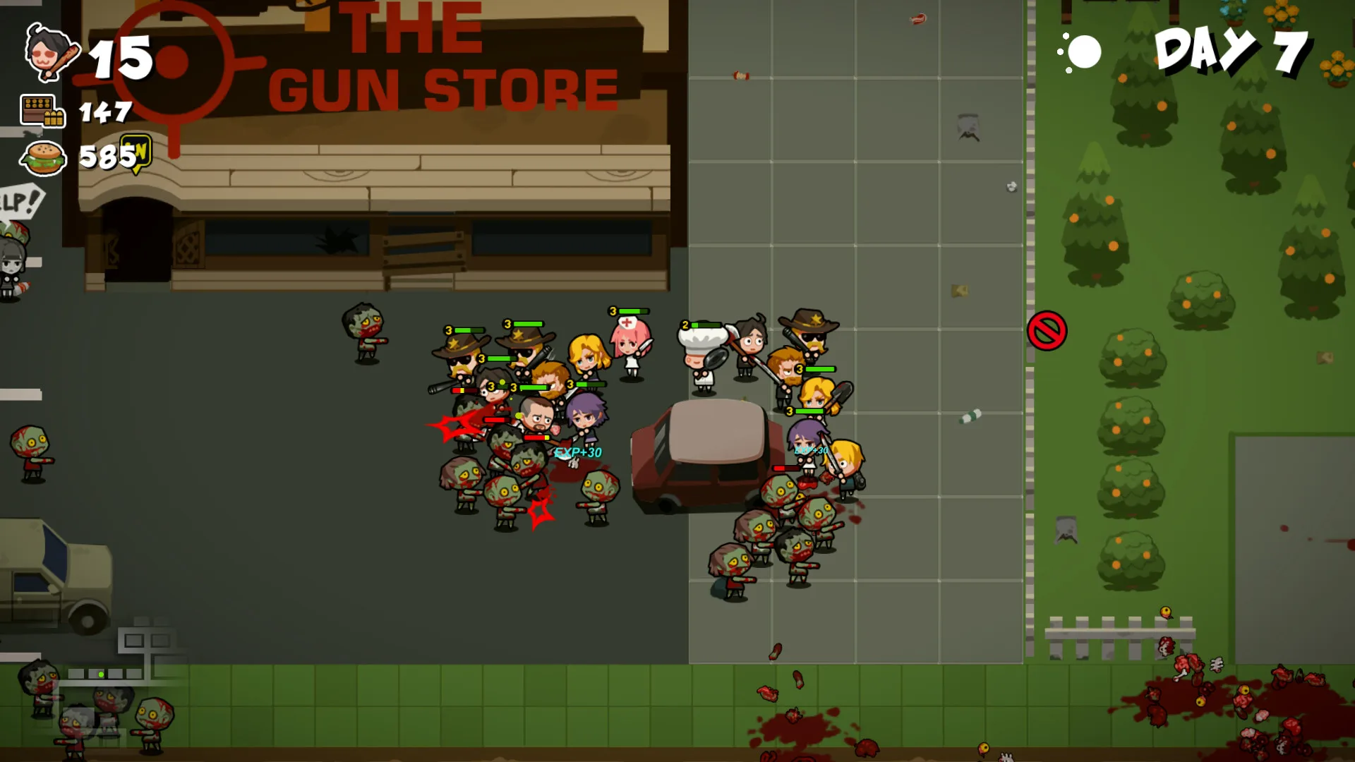Run!ZombieFood! screenshot 5