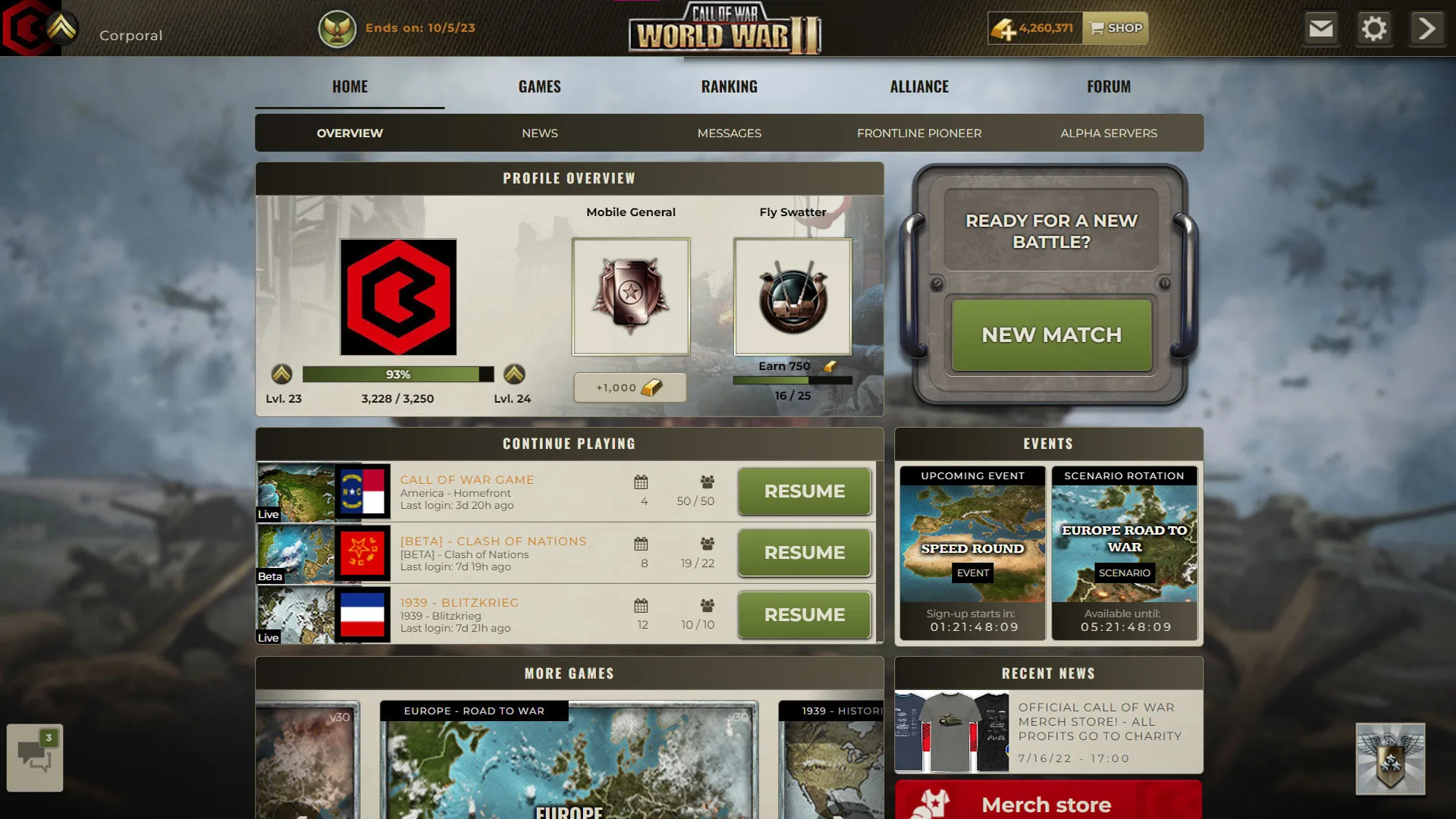 Supremacy: Call of War 1942 screenshot 1