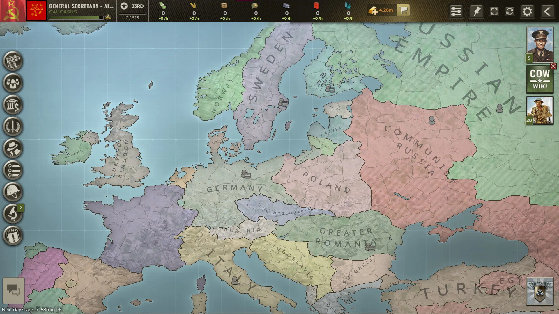 Supremacy: Call of War 1942 screenshot 3