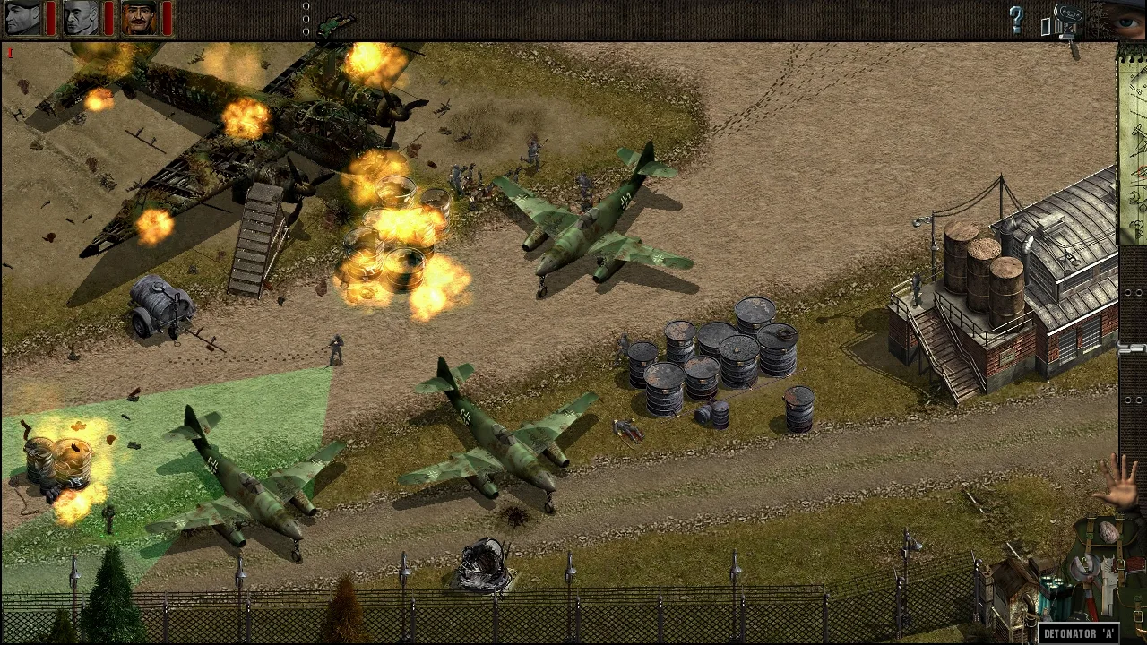 Commandos: Beyond the Call of Duty screenshot 1