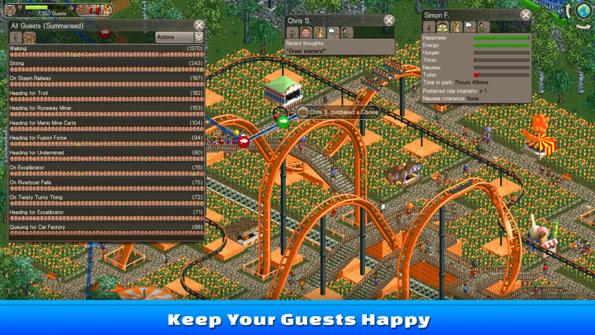 RollerCoaster Tycoon® Classic screenshot 4