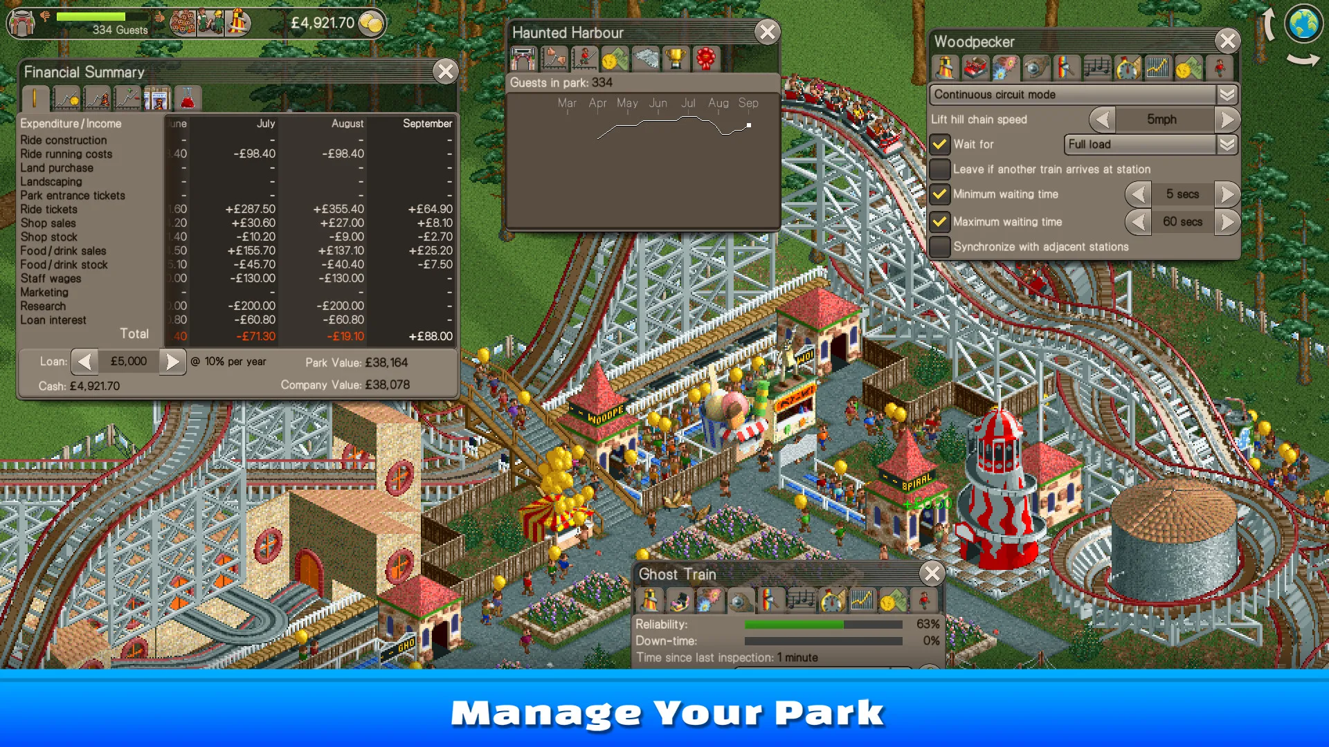 RollerCoaster Tycoon® Classic screenshot 5