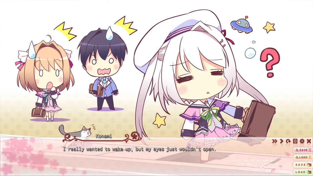 Saku Saku: Love Blooms with the Cherry Blossoms screenshot 2