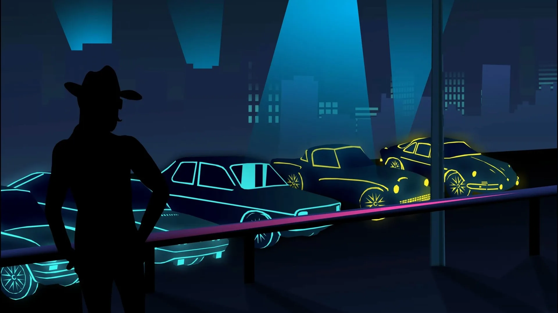 Electro Ride: The Neon Racing screenshot 3