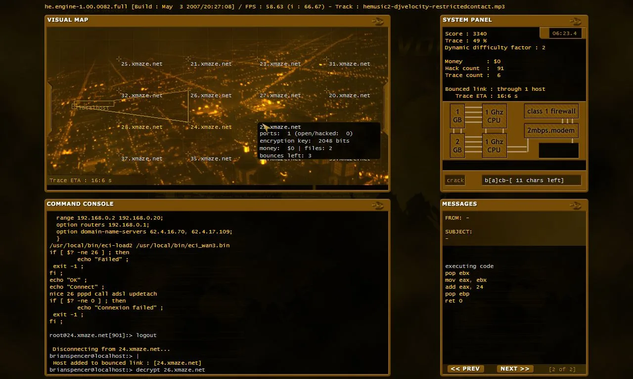 Hacker Evolution screenshot 3