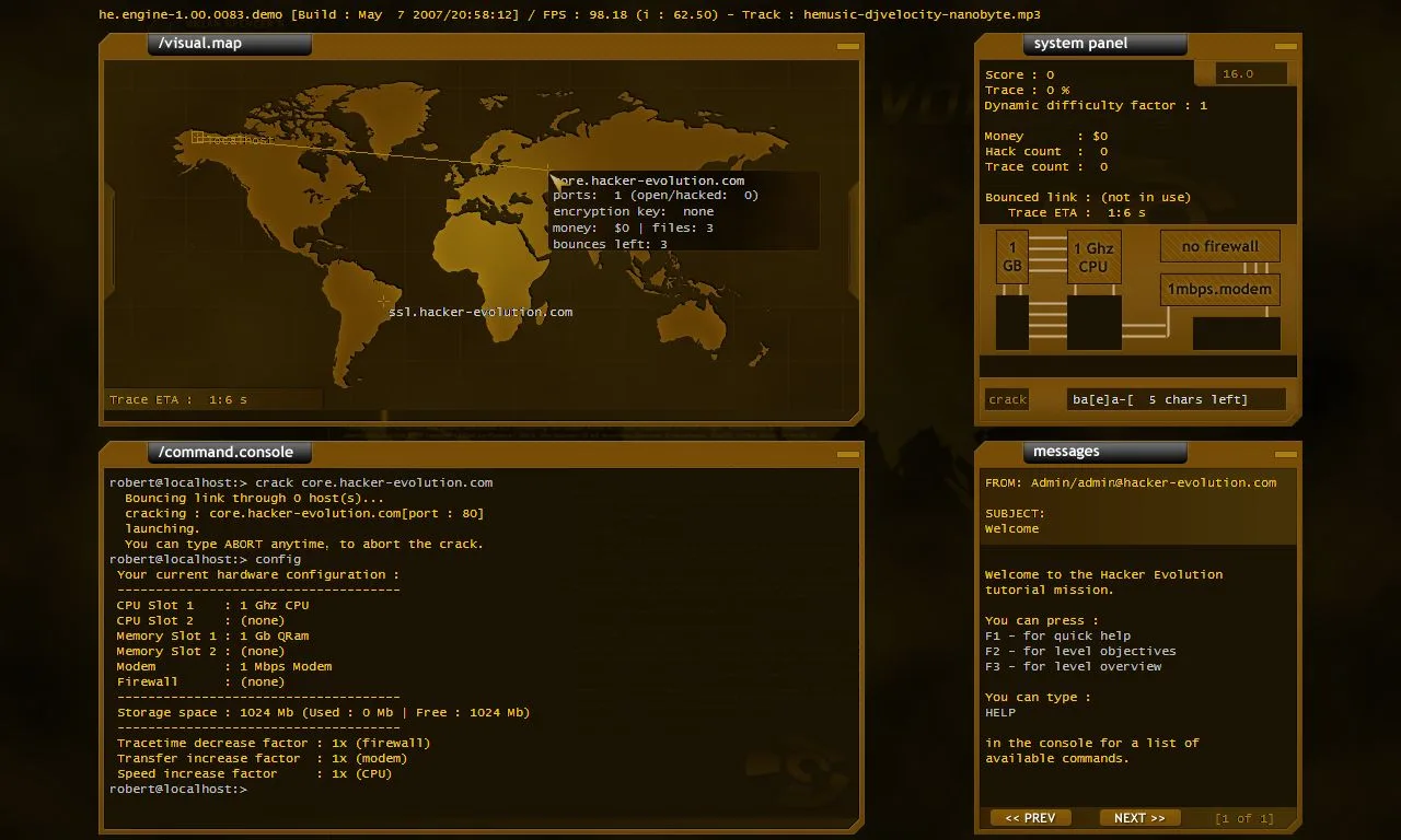 Hacker Evolution screenshot 5