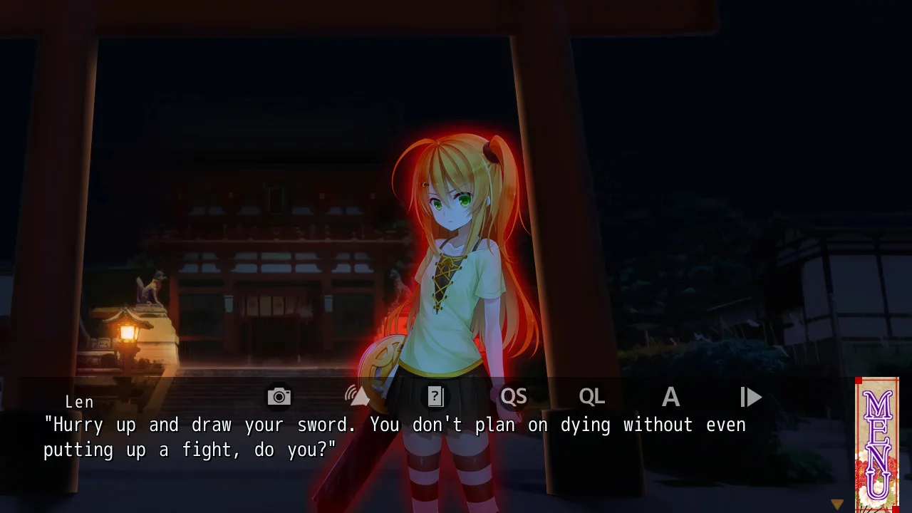 Ne no Kami - The Two Princess Knights of Kyoto Part 2 screenshot 1