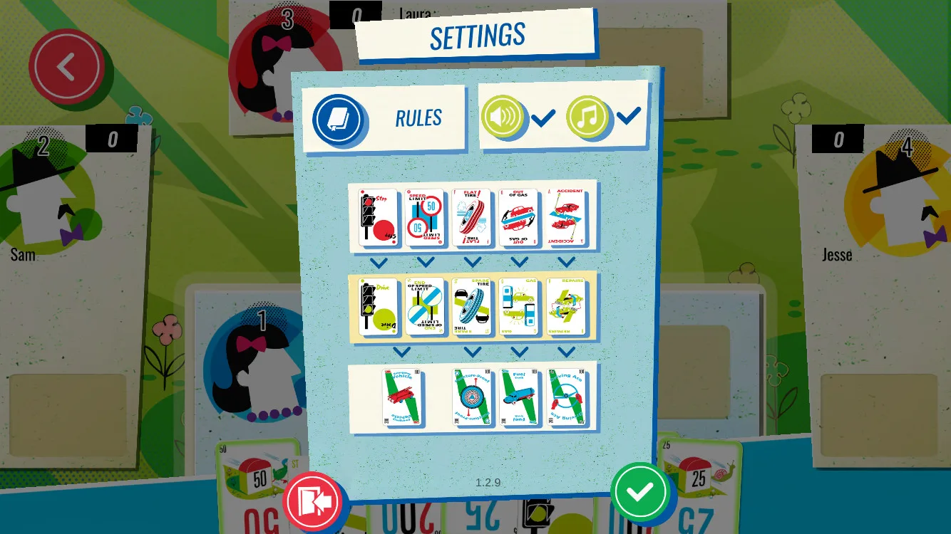Mille Bornes screenshot 2