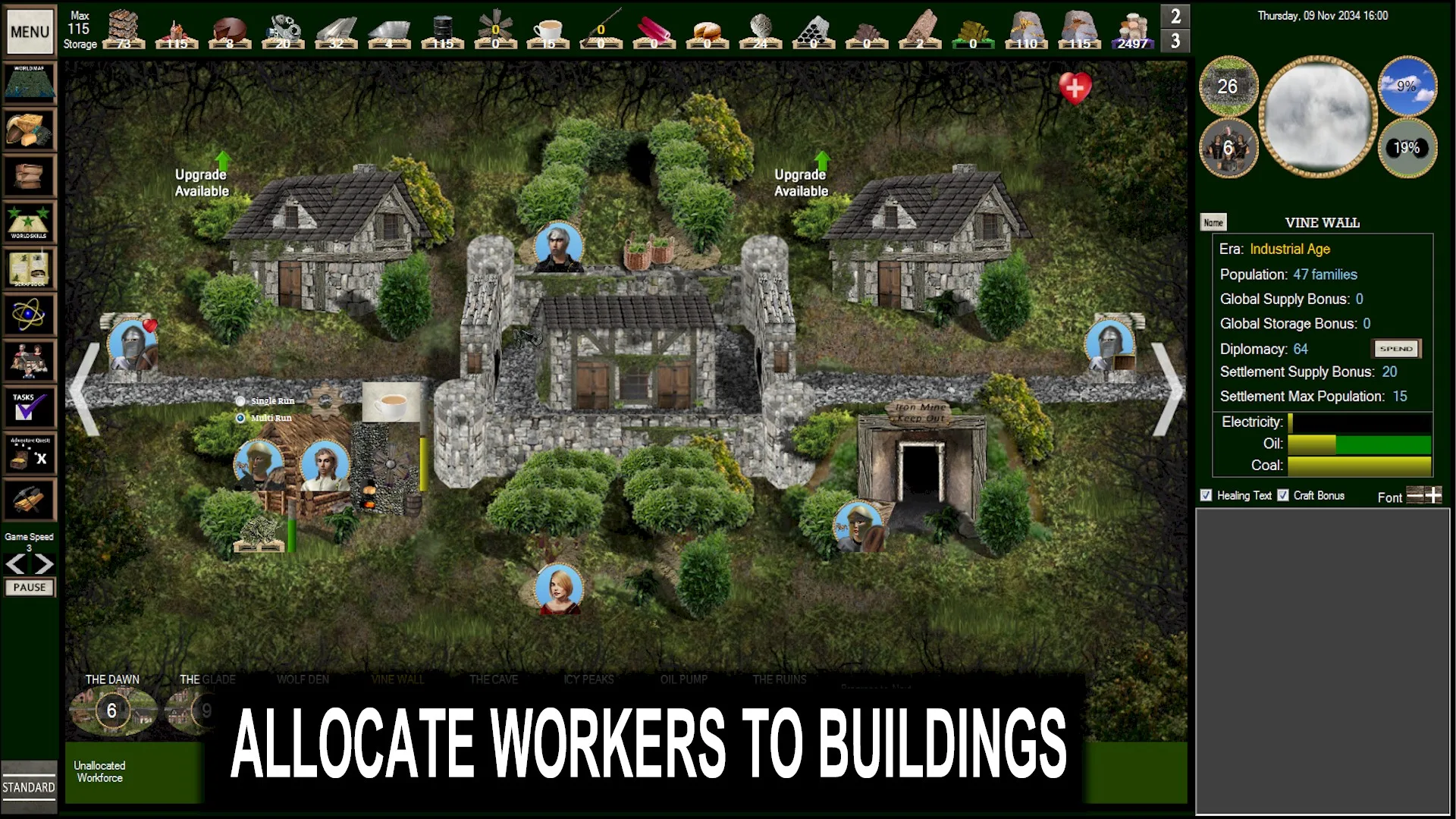 Evolution of Ages: Settlements screenshot 1