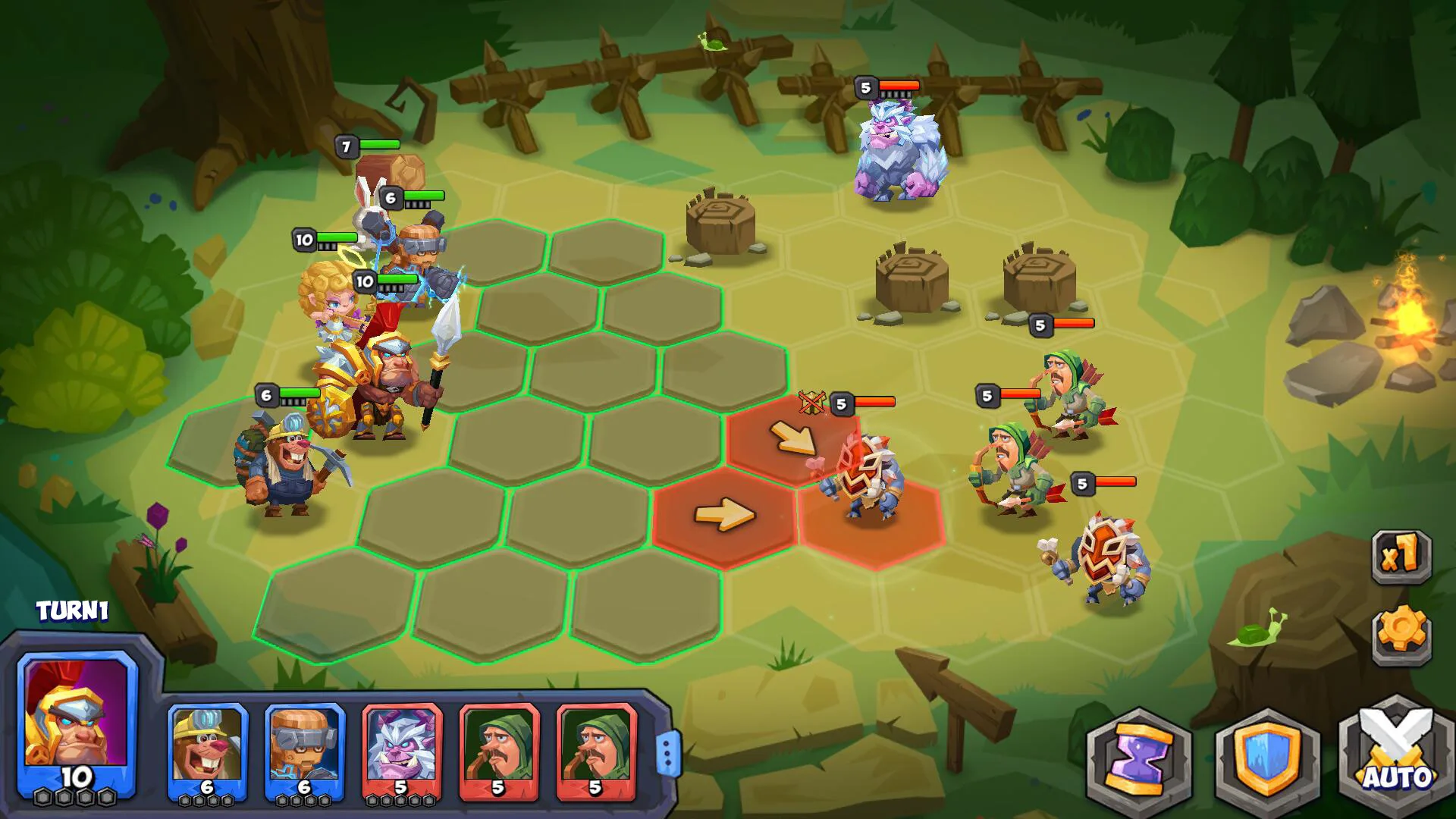 Tactical Monsters Rumble Arena screenshot 1