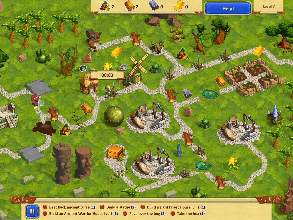 Lost Artifacts - Ancient Tribe Survival screenshot 1