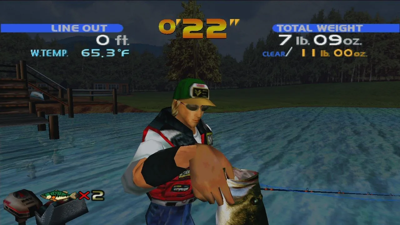 SEGA Bass Fishing screenshot 1