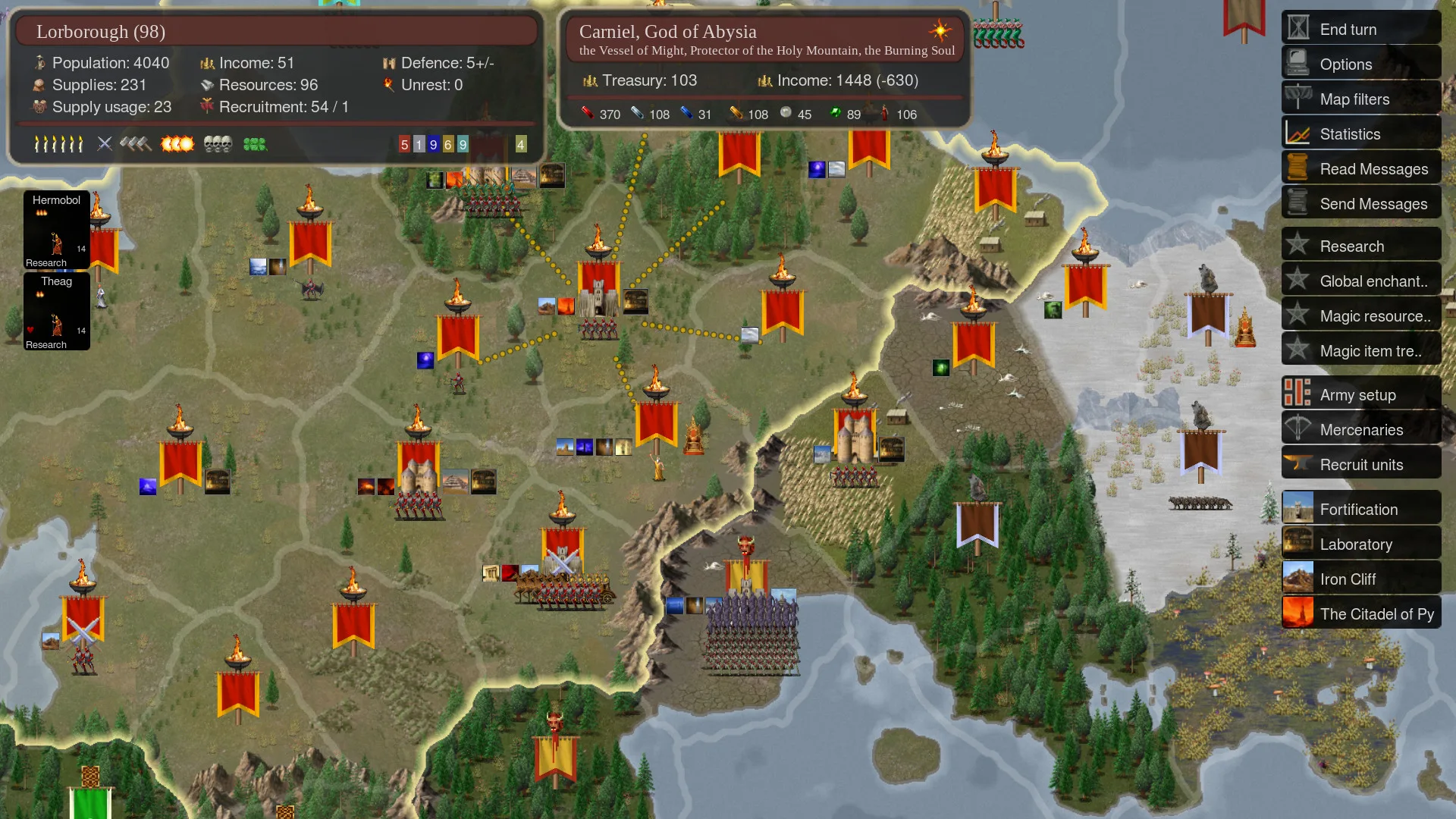 Dominions 5 - Warriors of the Faith screenshot 3