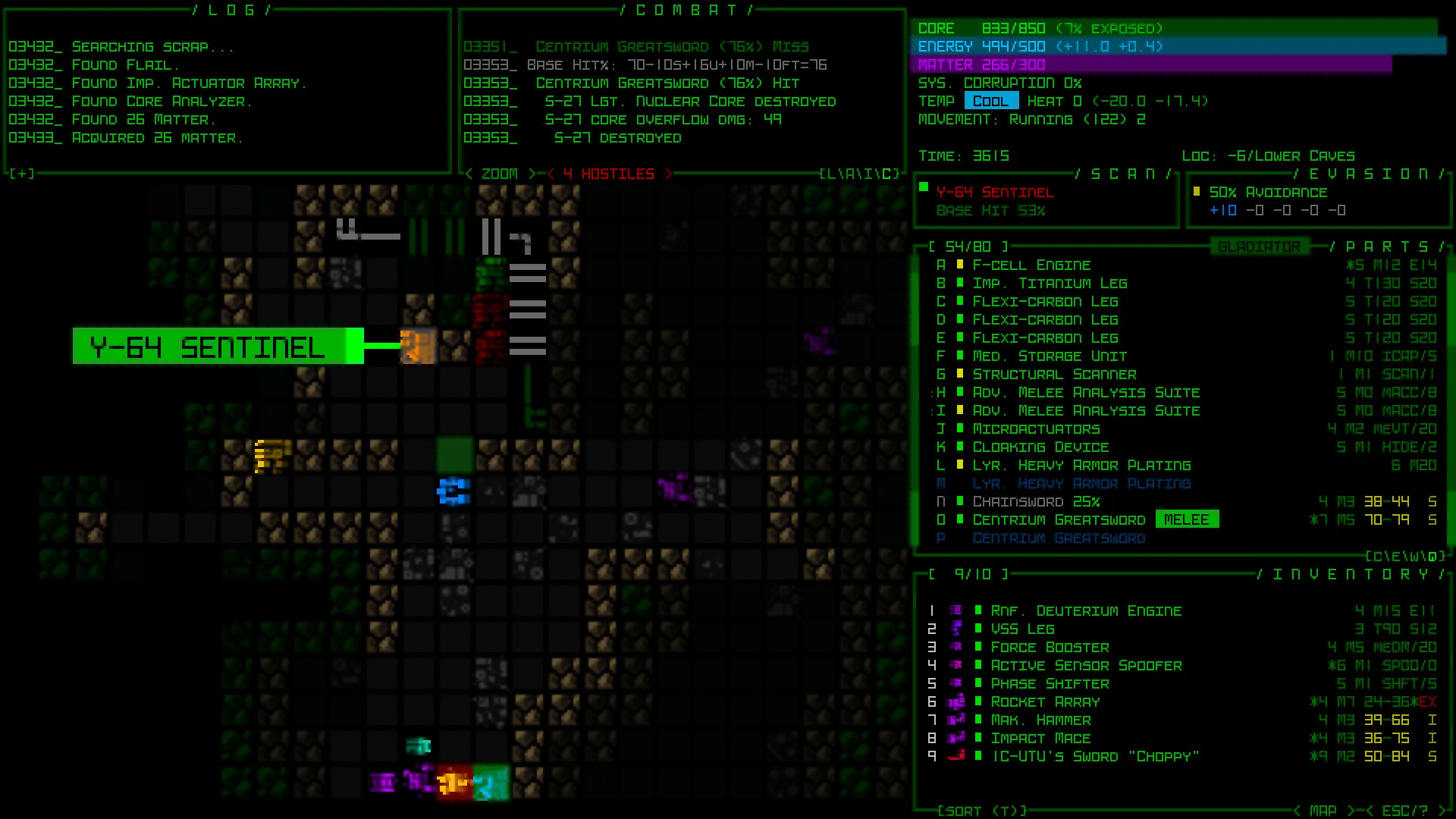 Cogmind screenshot 2
