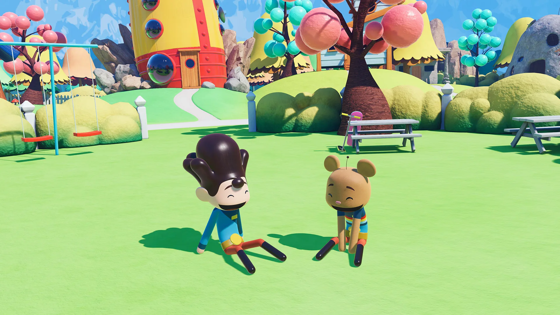 Morgan lives in a Rocket House in VR screenshot 2