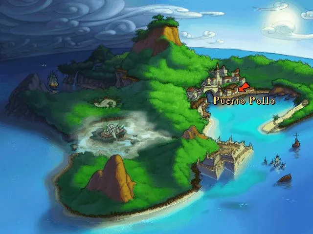 The Curse of Monkey Island screenshot 2