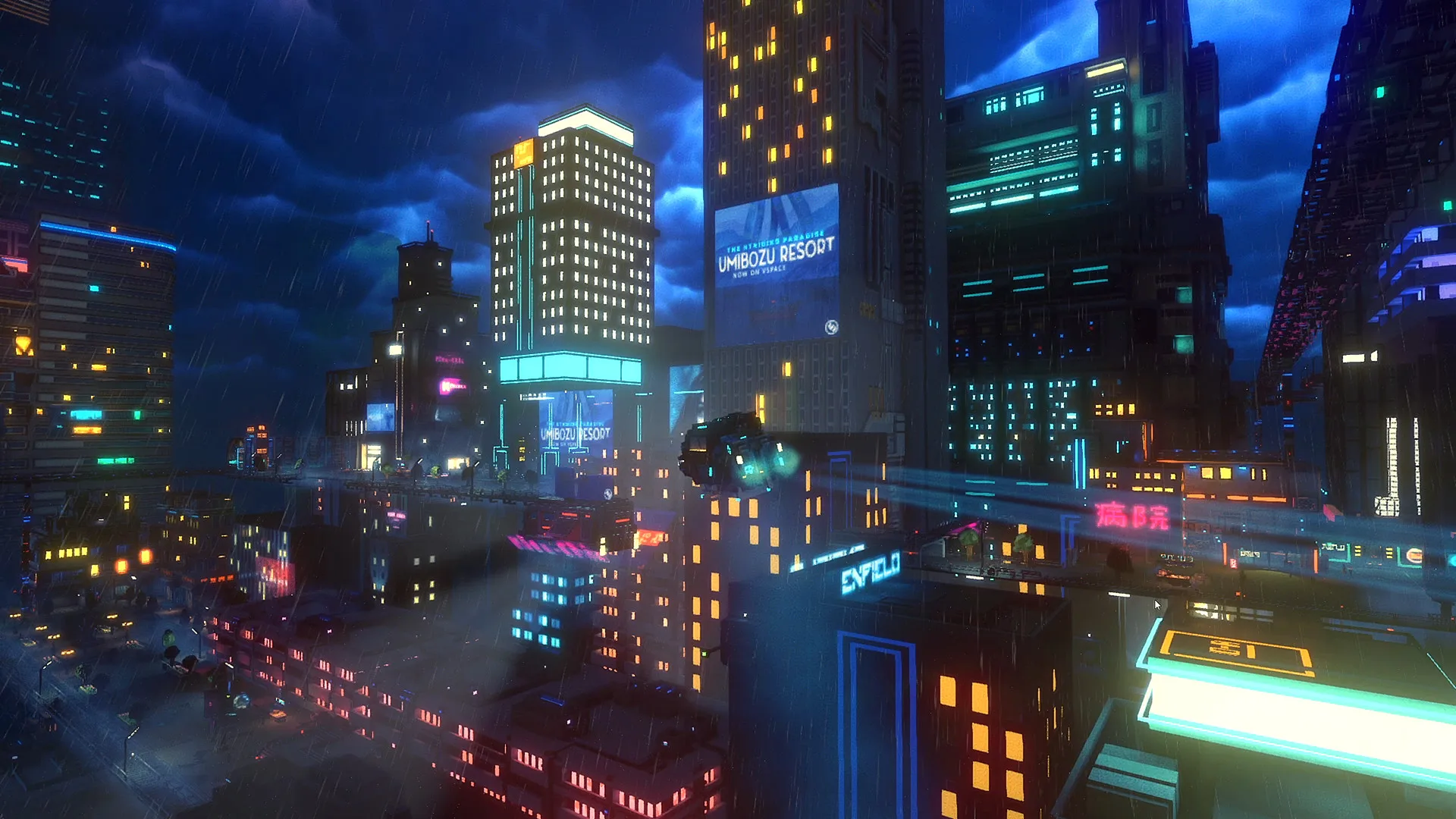 Cloudpunk screenshot 1