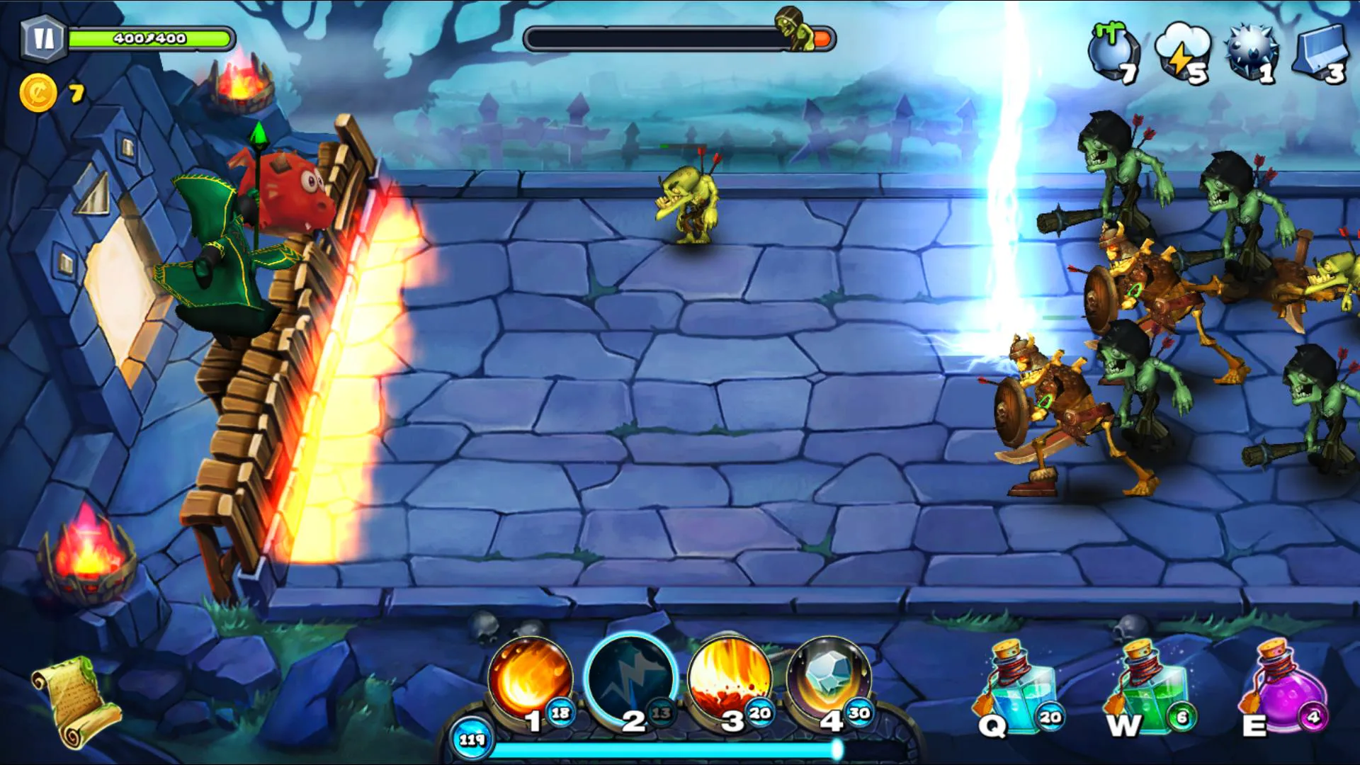 Magic Siege - Defender screenshot 1