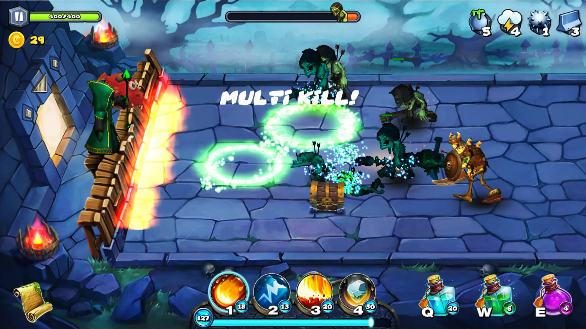 Magic Siege - Defender screenshot 4