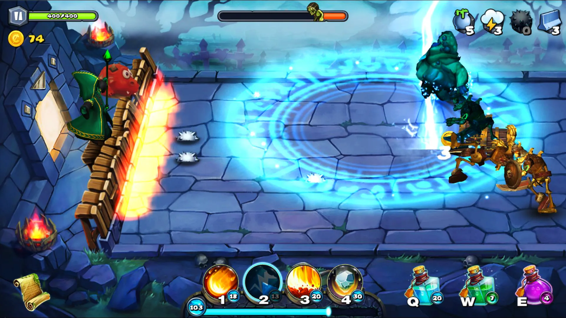 Magic Siege - Defender screenshot 5