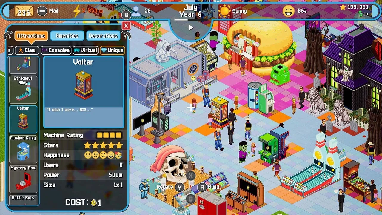 Arcade Tycoon ™ : Simulation Game screenshot 2