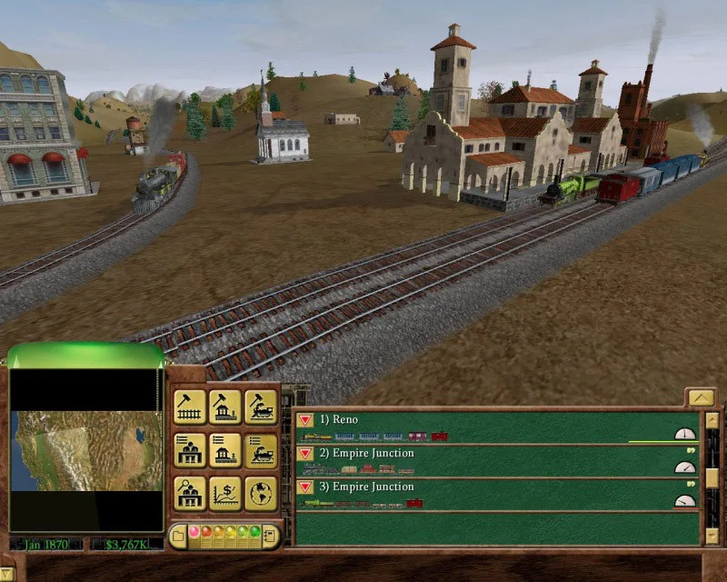 Railroad Tycoon 3 screenshot 2