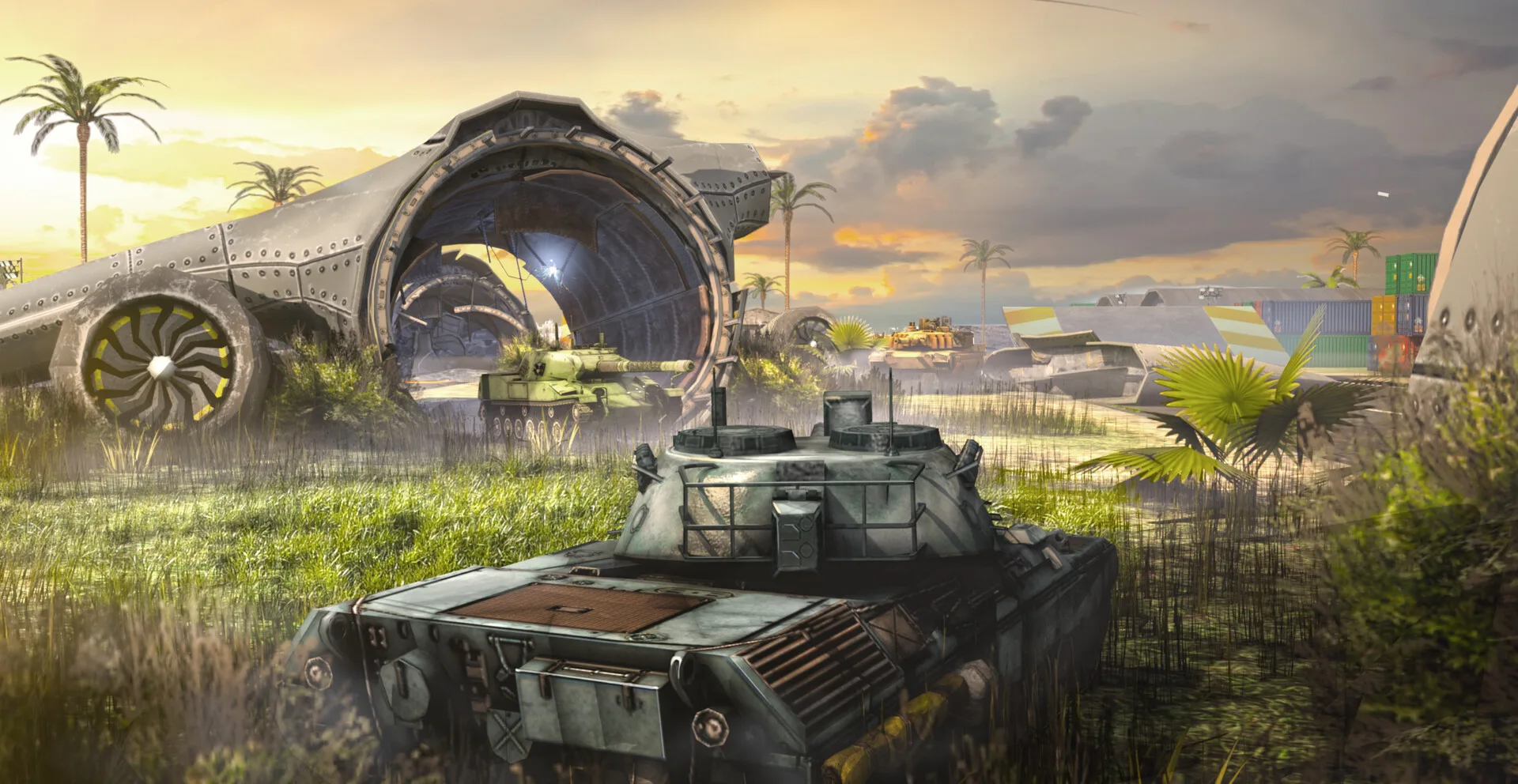 Modern Tanks: War Tank Games screenshot 1