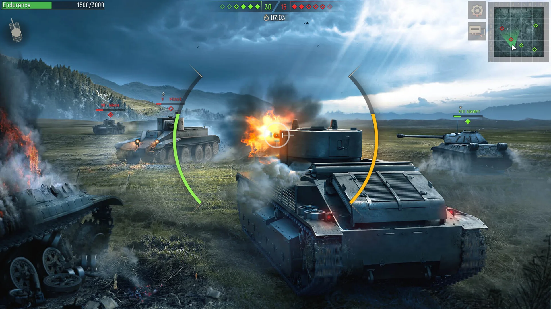 Battle Tanks: World War II screenshot 3
