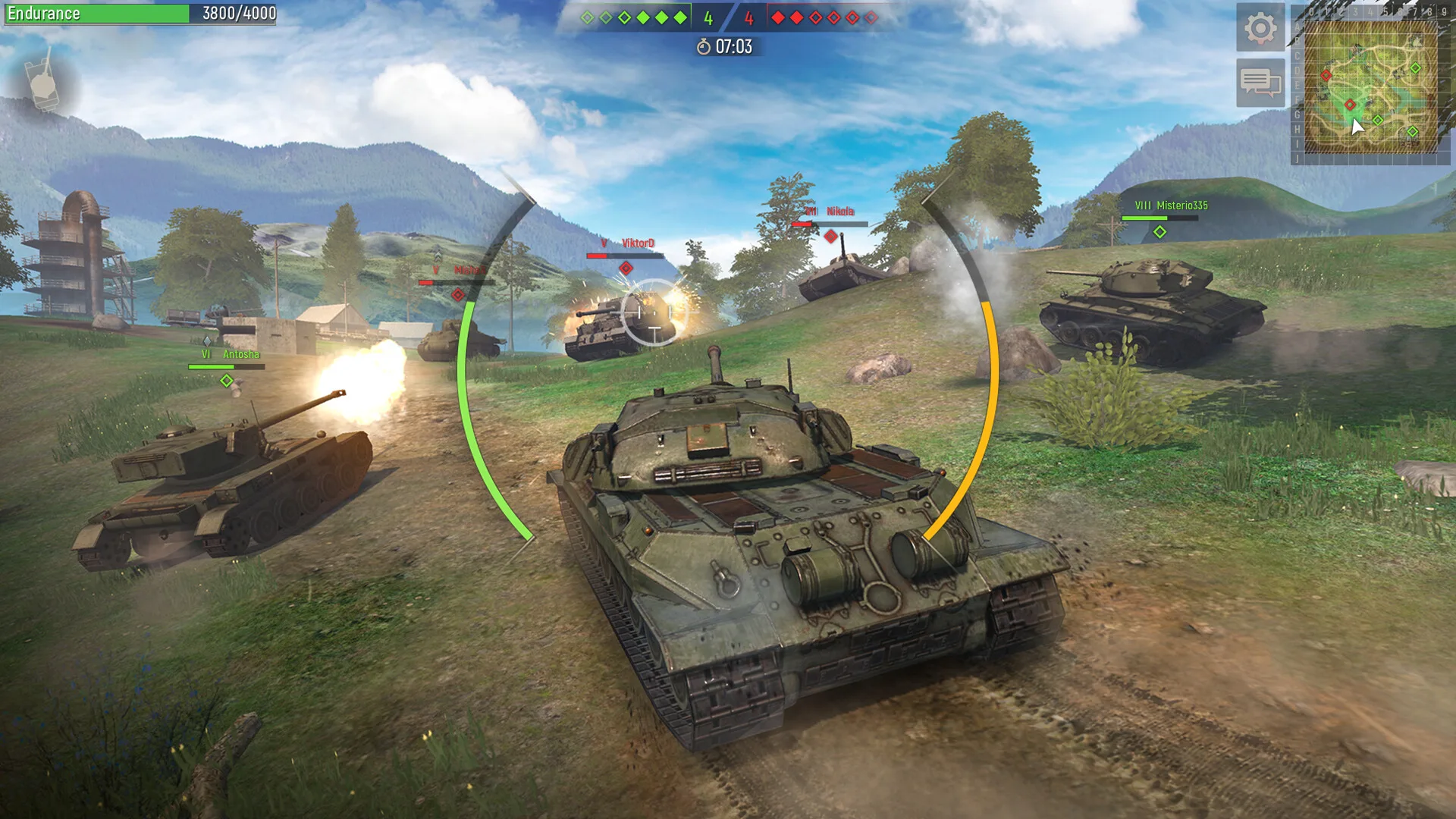 Battle Tanks: World War II screenshot 5